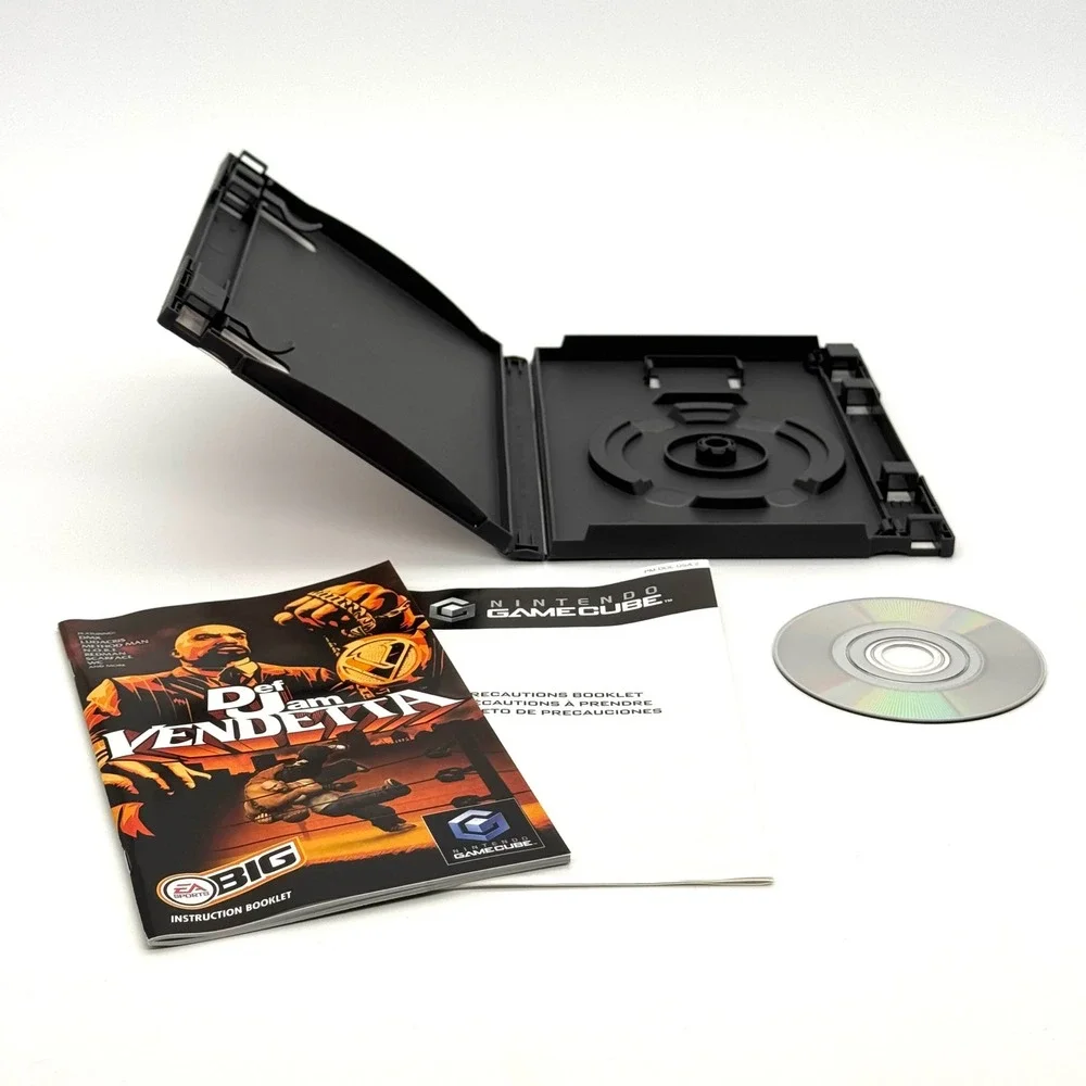 Def Jam Vendetta Nintendo GameCube Black Label Complete CIB Game